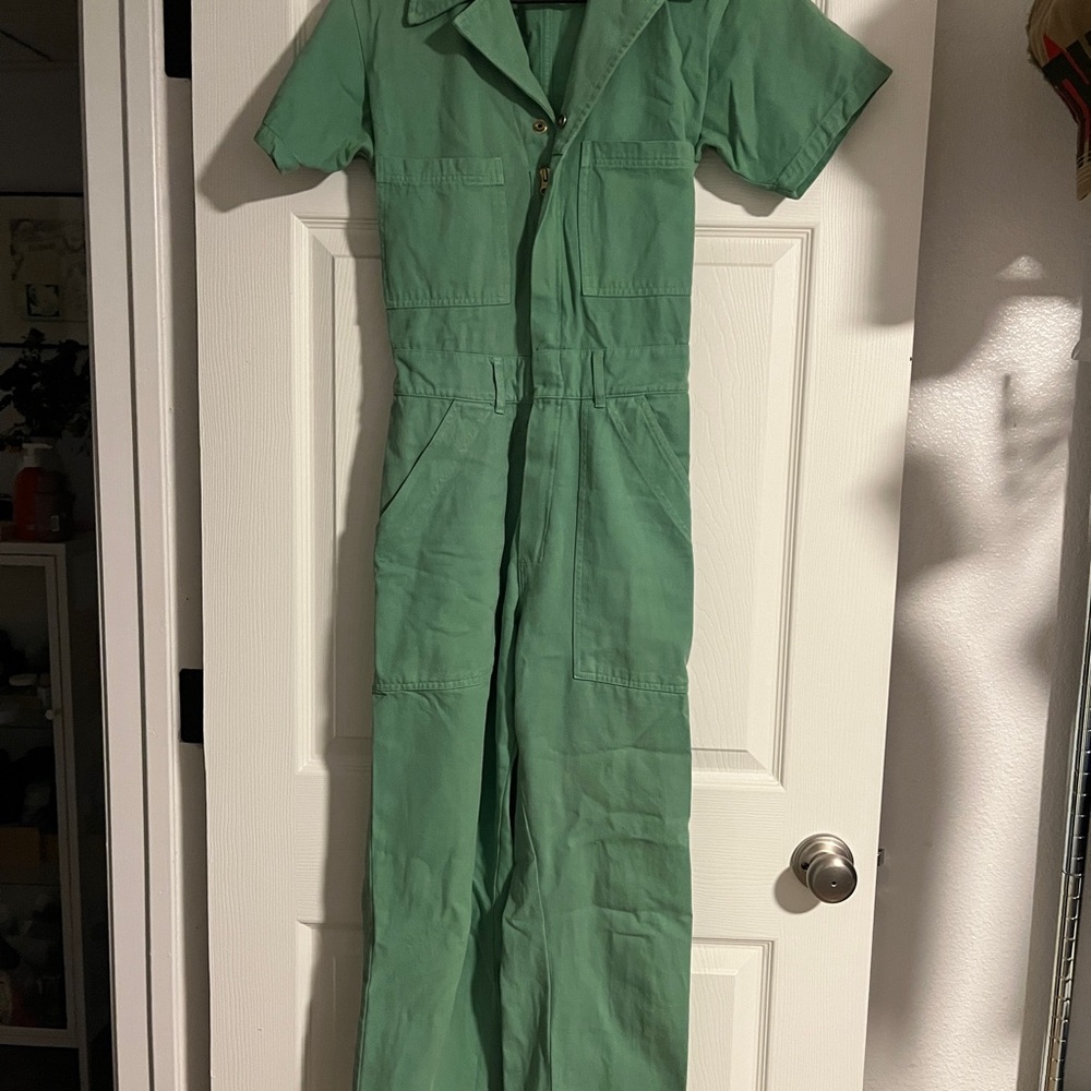 Big bud press short sleeve jumpsuit